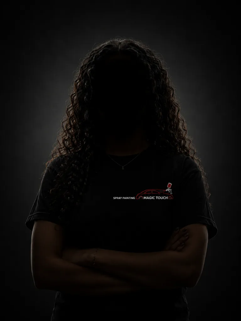 Rakhima Alajieh, receptionist and customer relations at Magic Touch